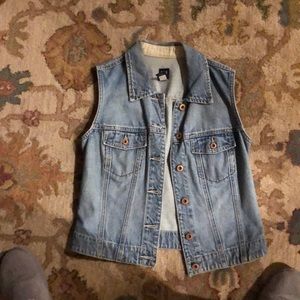Women’s denim vest